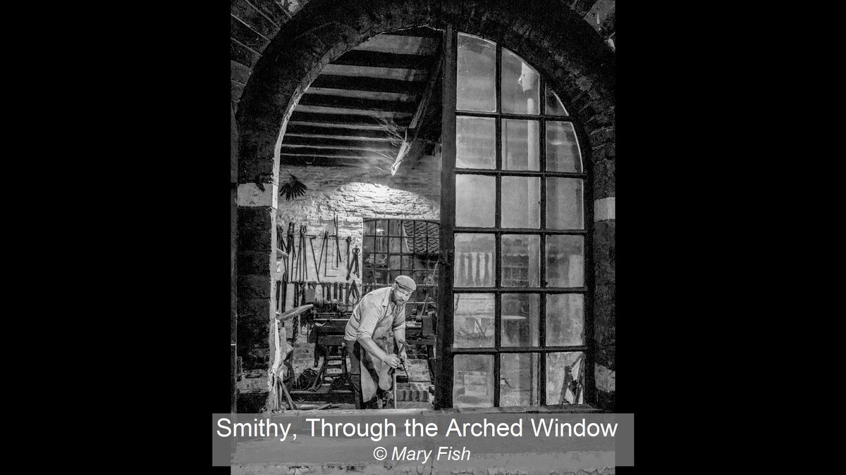 Smithy, Through the Arched Window